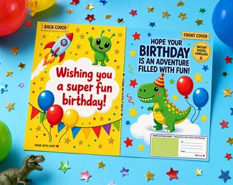 Children’s Birthday Dinosaur