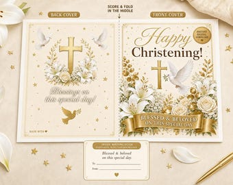 Happy Christening Card