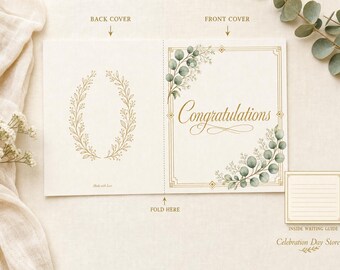 Printable Congratulations Card