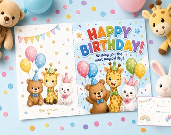 Children’s Birthday Animals