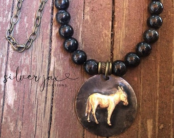 donkey pendant