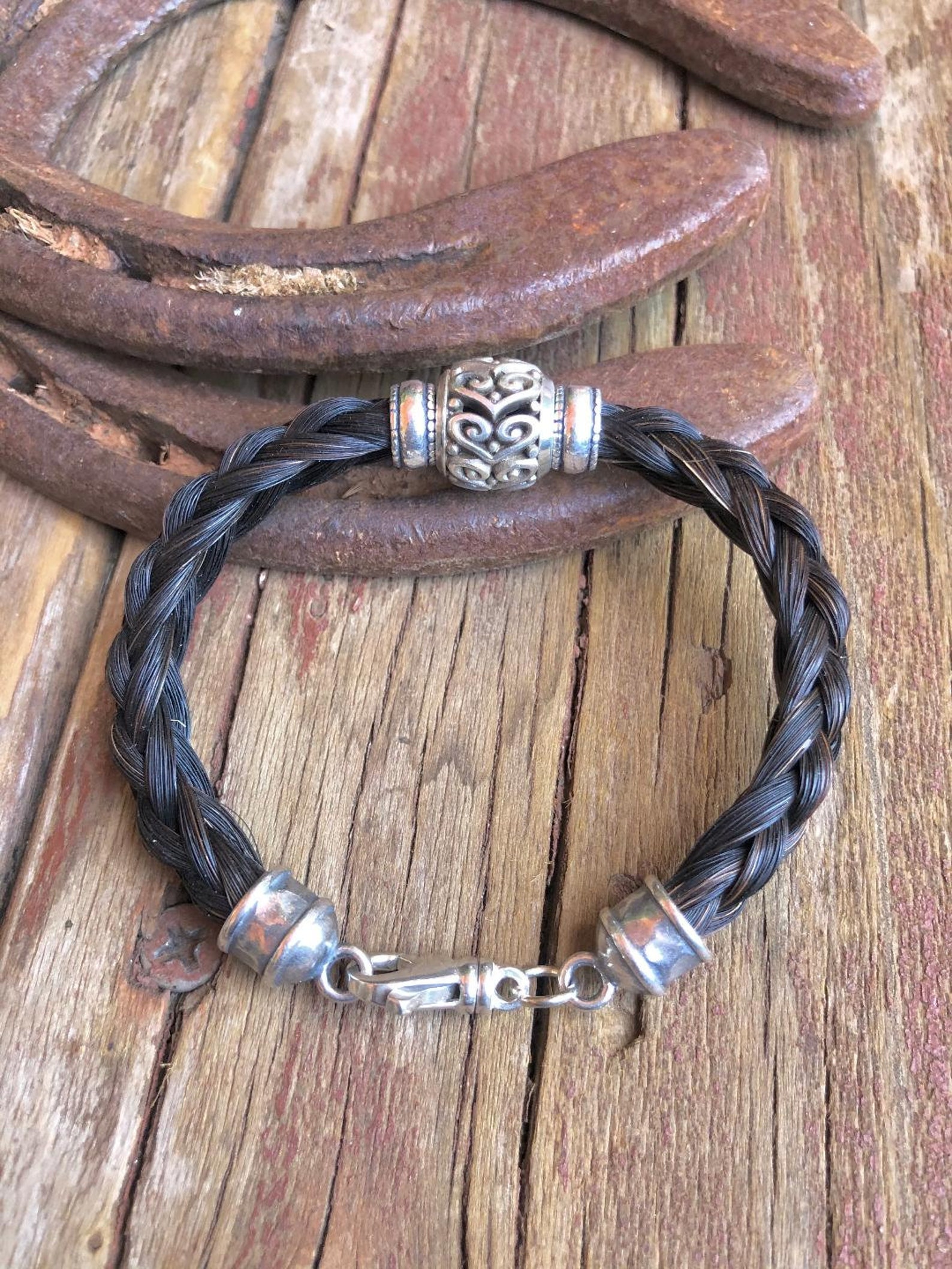 Horsehair Bracelet Custom Bracelet Horse Hair Bracelet Etsy