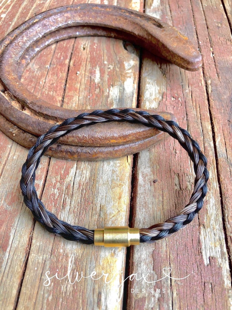 Horsehair Bracelet Horsehair Jewelry Horsehair Keepsake Etsy