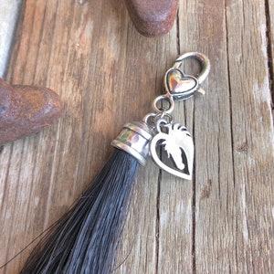 Horsehair Tassel, Purse Tassel, Jewelry Tassel, Cowgirl Gift, Equestrian Gift, Horse Lovers Gift, Saddle Tassel