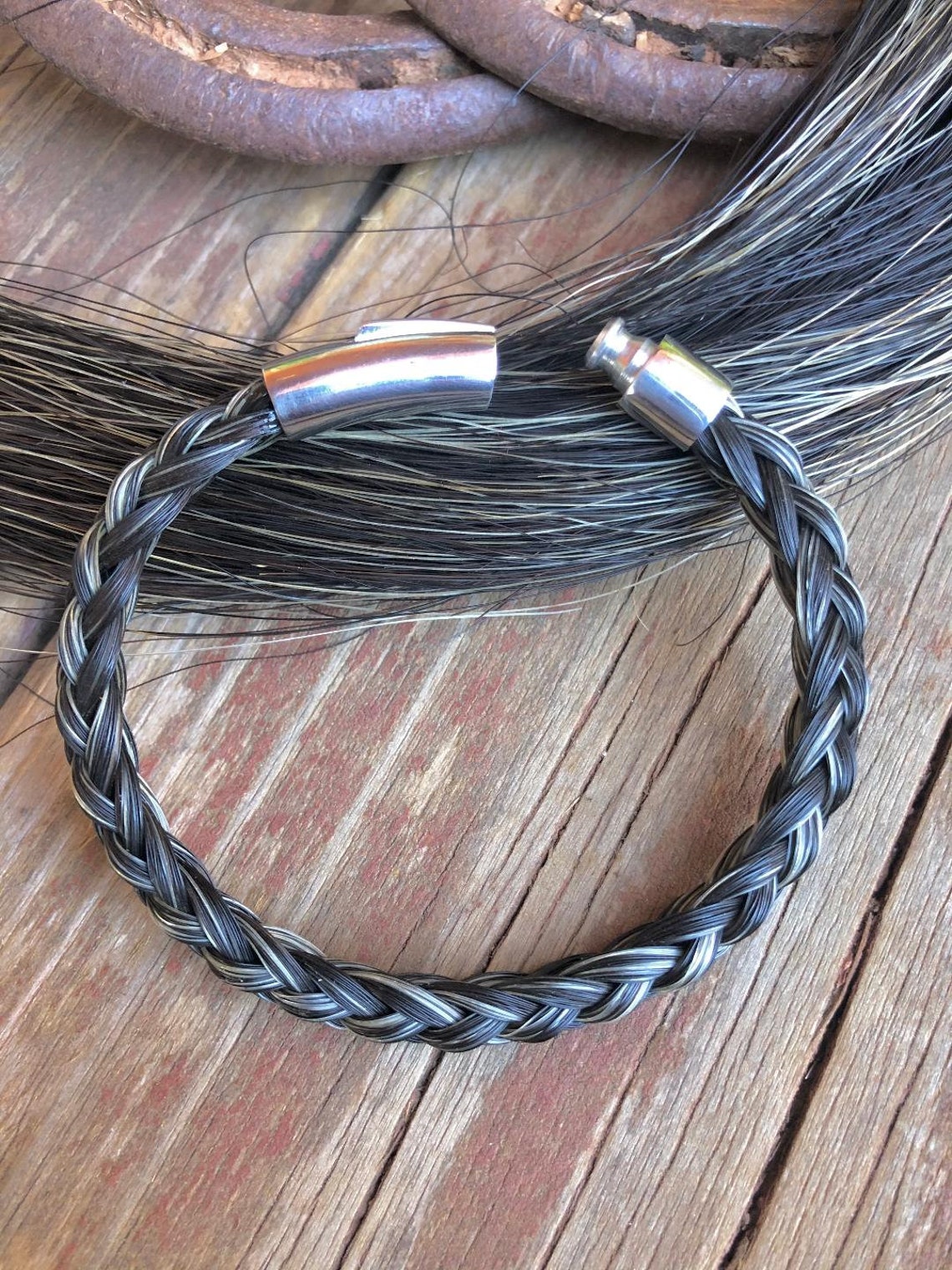 Horsehair Bracelet Custom Horsehair Bracelet Horse Hair Etsy Denmark