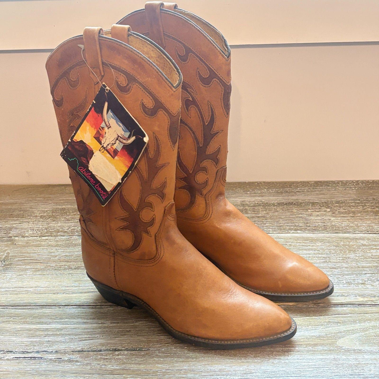 Abilene Boots Vintage - Etsy