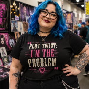 Plot Twist T-Shirt, Funny Horror Tee, Spooky Gift