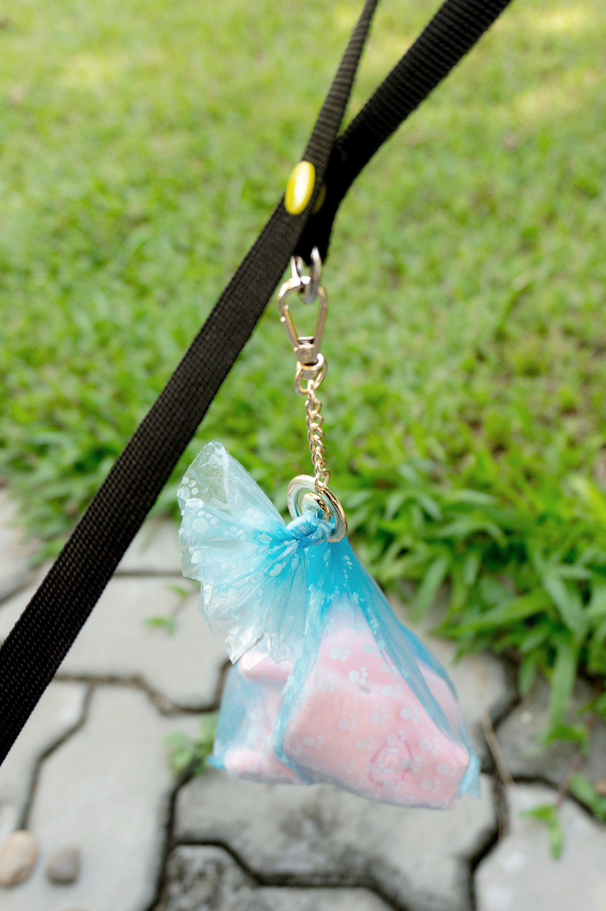 Dog used bag carrier poop bag holder used waste bag Etsy