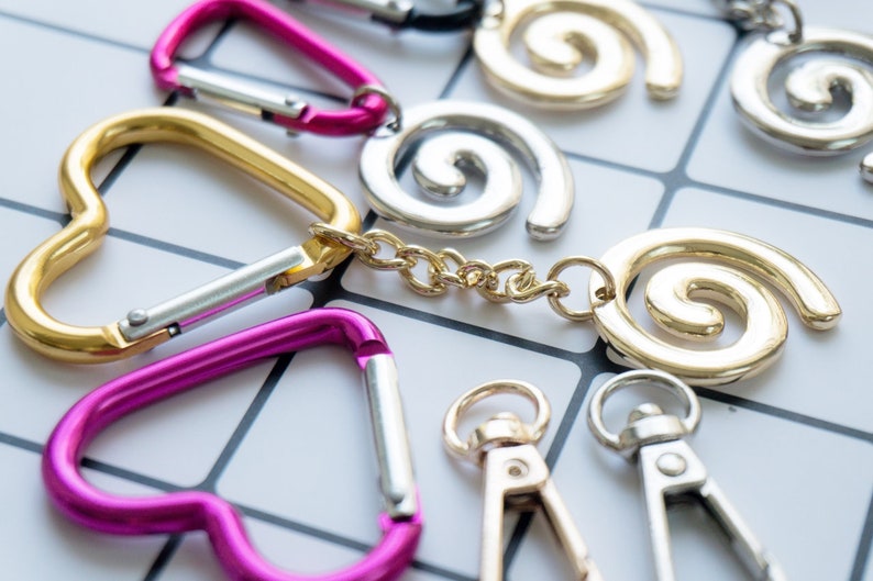 Keychain to Hold Used Poop Bag Poop Bag Holder Easy Slide Etsy