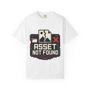 Objekt nicht gefunden Grafik-T-Shirt | T-Shirt im Technik Fehler Design
