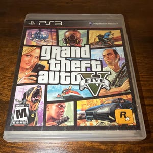Grand Theft Auto V - (PlayStation 3) Skiva och fodral 2013 Snabb leverans!