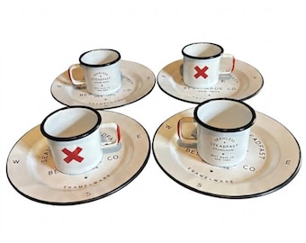 Best Made Co. "Seamless & Steadfast" 8-Piece Enamelware Set