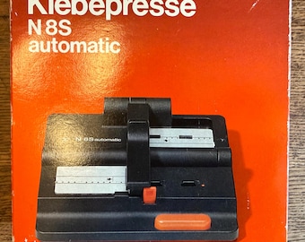 Empalmadora automática de película Agfa Klebepresse N8S Super 8 Normal 8, en caja, sin usar