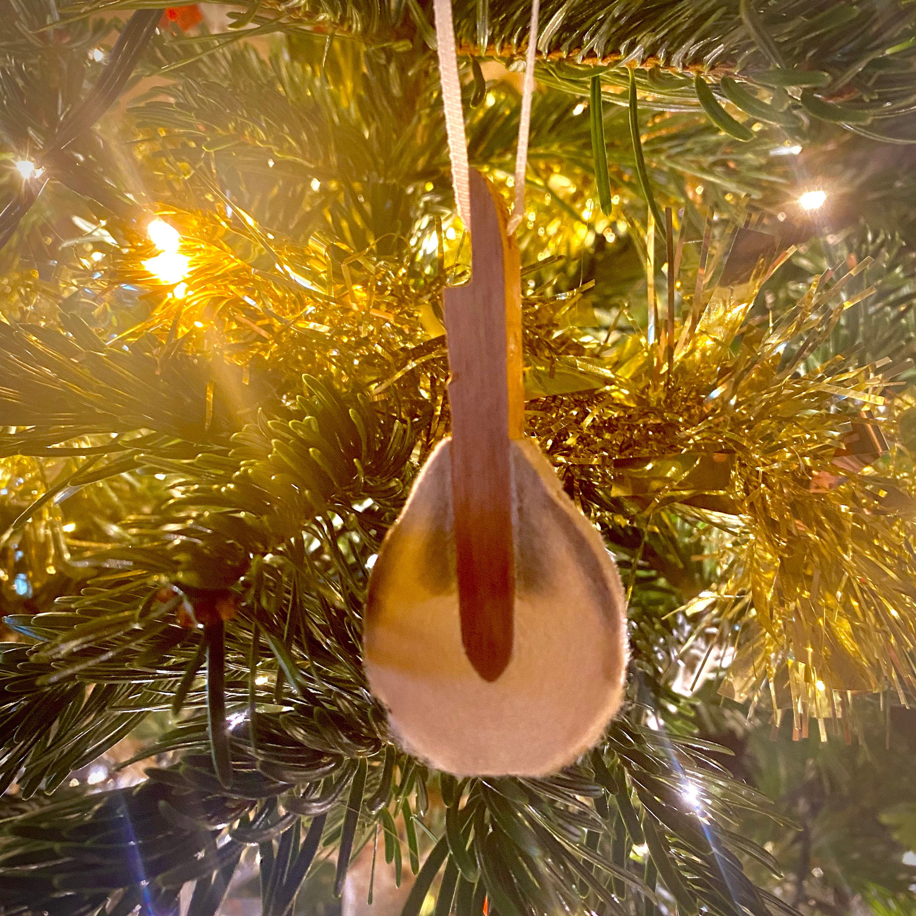 Antique Bechstein Grand Piano Hammer Ornament - Unique Vintage Christmas Tree Decoration