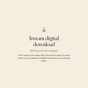 Tai Chi para personas mayores (imprimible), guía de ejercicios para el equilibrio y la prevención de caídas, tabla de Tai Chi de pie y sentado en PDF, letra grande. imagen 7