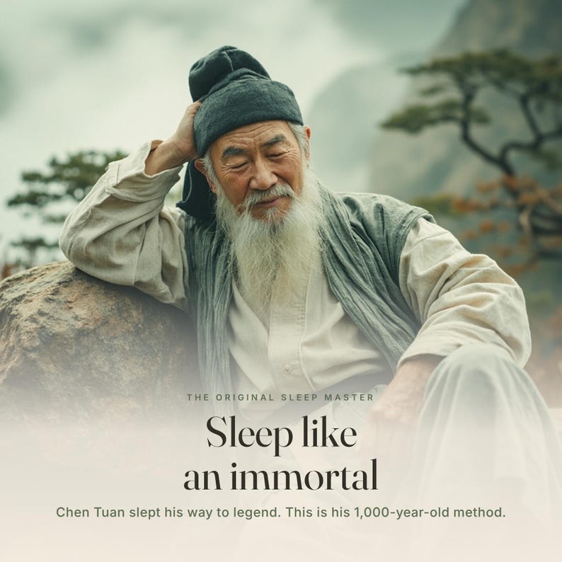 Guided Sleep Meditation Audio, The Sleeping Immortal Taoist Sleep Practice, Deep Sleep MP3 Download plus the Story, Calm Bedtime Relaxation image 6