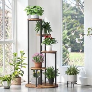 4-Tier Corner Plant Stand Shelf