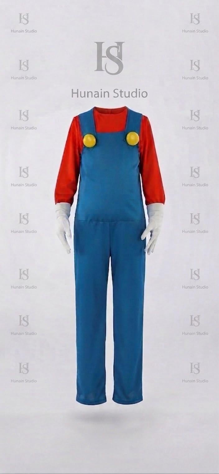 Super Mario Blue Overalls - Etsy