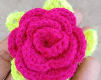Crochet Rose Pattern PDF | Realistic Amigurumi Flower | Beginner Rose Bouquet Tutorial | Instant Download