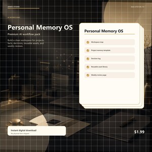 Notion Knowledge Base Template: Personal Memory OS for AI Workflows