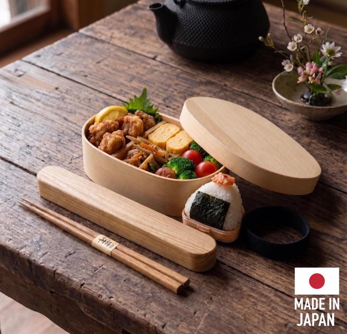 Vintage bento box - Etsy 日本