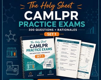 CAMLPR Practice Exam Set 1