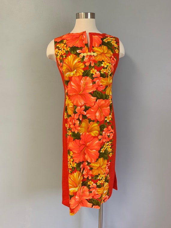 1950's Vintage "Take You There" Hawaiian Dress Si… - image 2