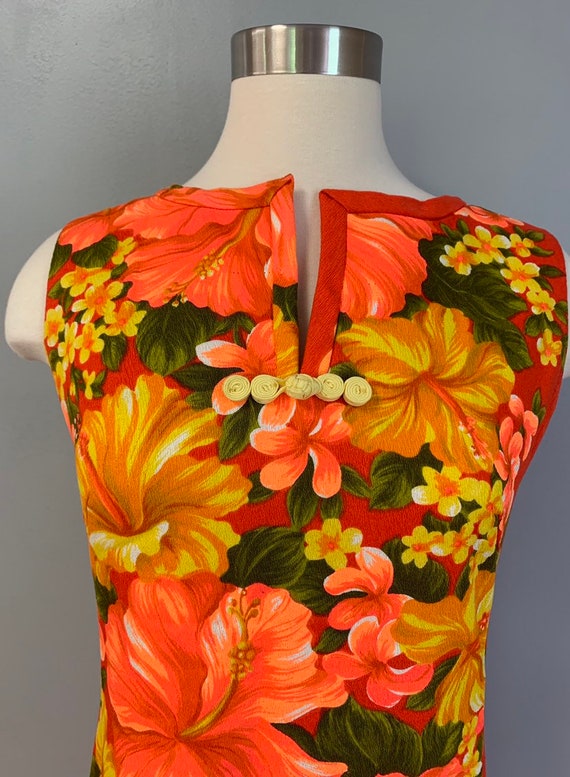 1950's Vintage "Take You There" Hawaiian Dress Si… - image 5