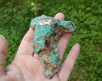 Michigan glacial float copper