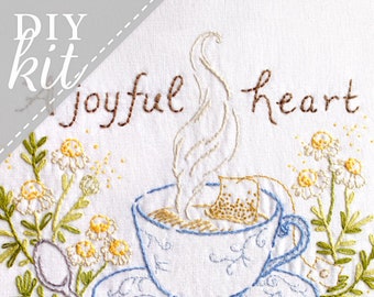 A Joyful Heart - Complete Embroidery KIT