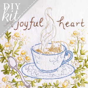 A Joyful Heart Complete Embroidery KIT image 1