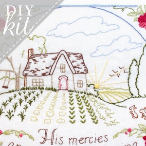 His Mercies Are New - Summer - Complete Embroidery KIT