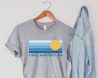 Camiseta del lago Santeetlah, Carolina del Norte, para adultos, regalo de la vida en el lago