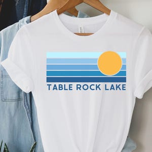 Camiseta del lago Table Rock, regalo de los Ozarks, camiseta unisex para adultos