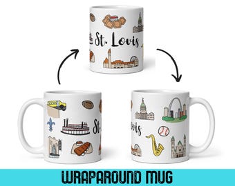 Saint Louis Mug, STL Missouri Landmark Cup