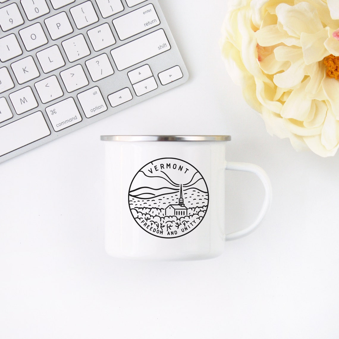 Camp Mug Vermont Gifts Rustic Coffee Mug Outdoorsman Gift for Etsy