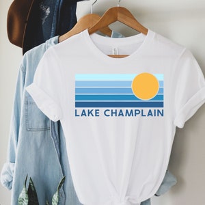 Lake Champlain TShirt, Vermont Gift Unisex Tee