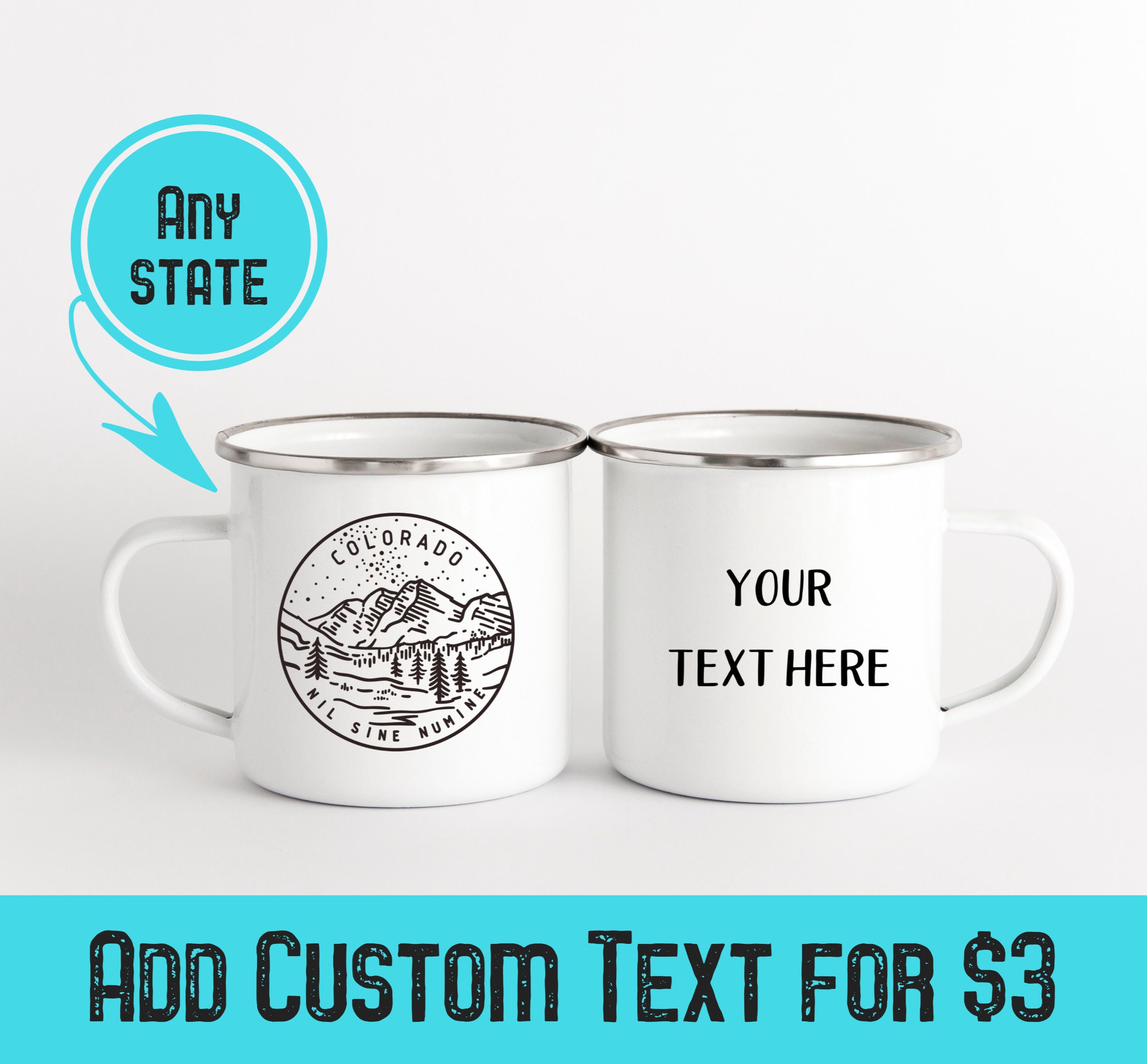 Kentucky Camp Cup Coffee Mug Outdoorsman Gift for Hiker State Etsy