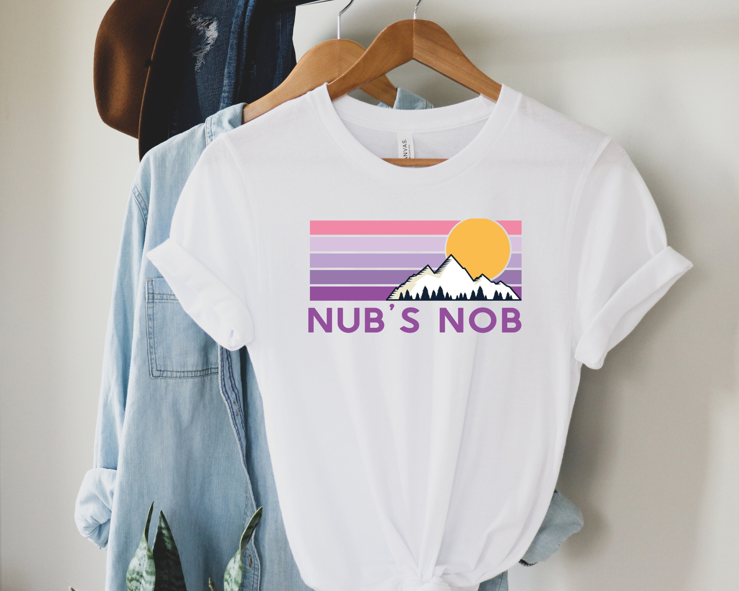 NOB Tシャツ Nubs Nob Michigan Shirt, Unisex Tshirt Ski Gift in Many Colors - Etsy
