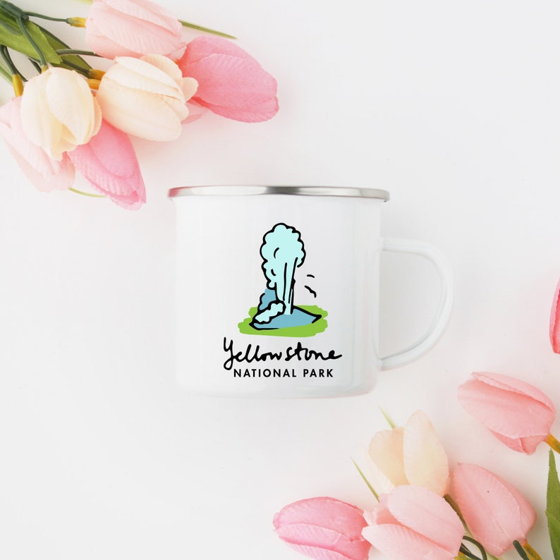Yellowstone National Park Mug Camp Gift Coffee Cup With Etsy