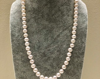 14 Kゴールド6.0 6.5 MMアコヤ養殖真珠ネックレス、ブレスレットイヤリングセット、17 inch AAA品質　並行輸入品 14 Kゴールド6.0 \u2013 6.5 MM日本語アコヤSaltwaterホワイト養殖真珠ネックレス \u2013 AA +品質、17 \"長