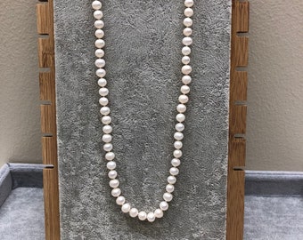 Collana Di Perle D'acqua Dolce Bianche, Perle Coltivate D - Foto 6