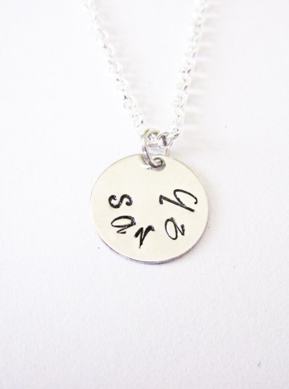 etsy custom necklace name