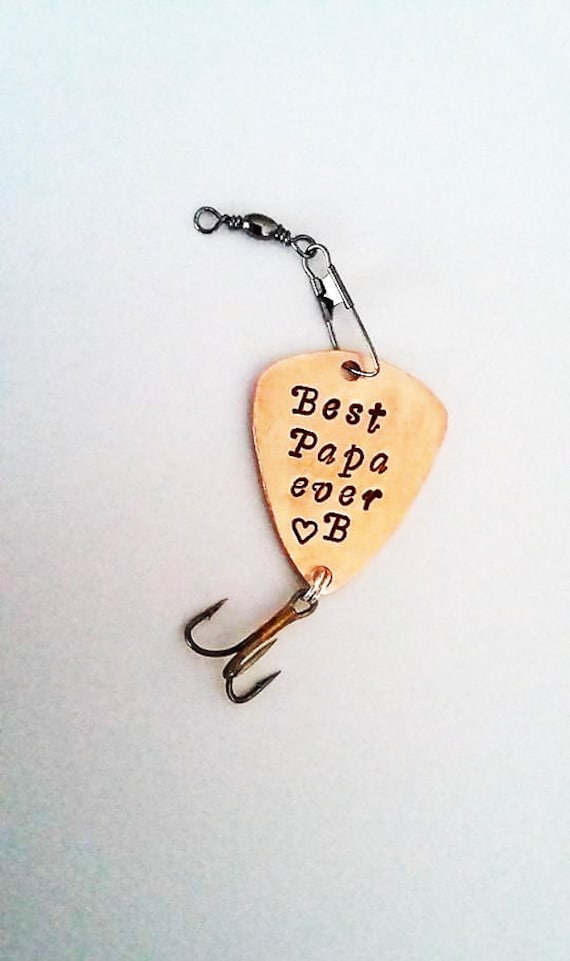 Best Dad in the World Personalized Fathers Day Fishing Lure