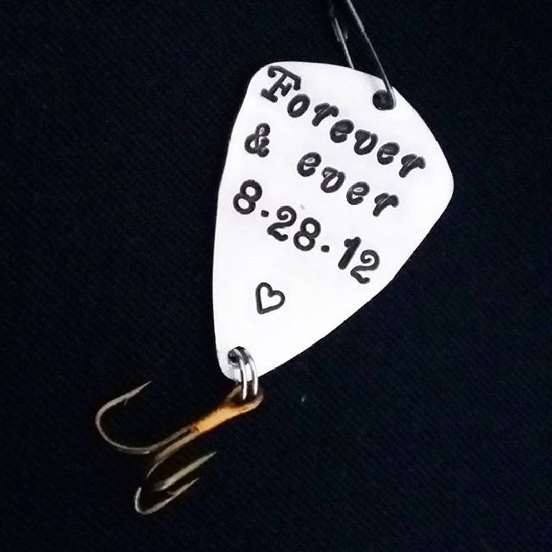 Custom Fishing Lure Mens Personalized Fishing Lure Forever & Etsy