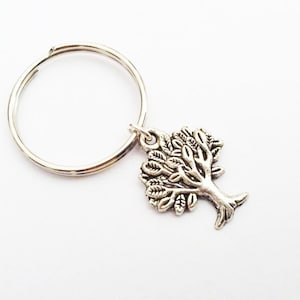 Tree Keychain, Tree of Life Keychain, tree of life pendant, Tree charm, Yoga keychain, yoga teacher gift, family tree keychain, mothers day
