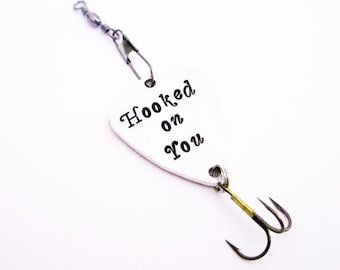 Custom  Fishing Lure, Fisherman Gift, Father's Day, Personalized Fishing Lure, Stocking Stuffer, Mens Gifts, Anniversary gifts for men, dad