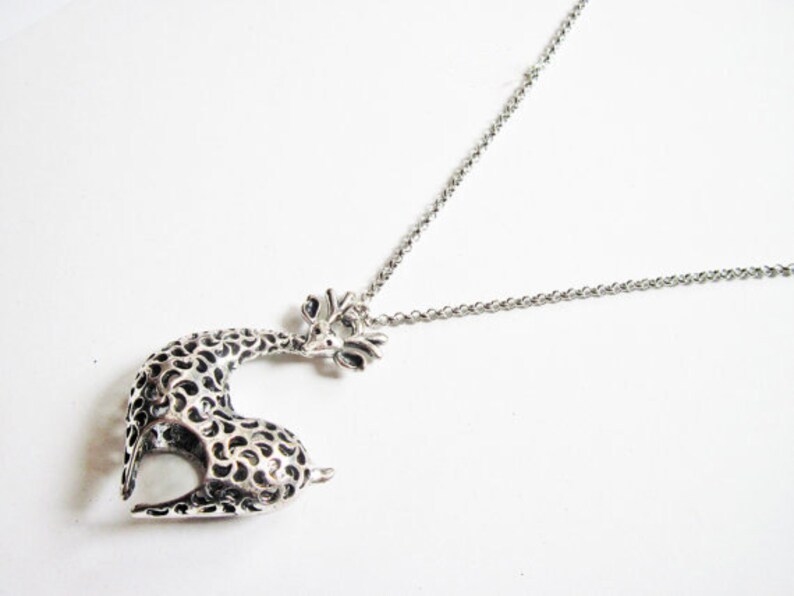 Animal Jewelry Giraffe Necklace Giraffe Jewelry Necklace Etsy