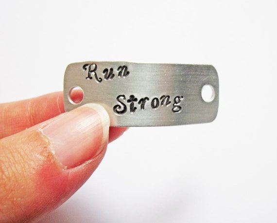 Runners Shoe Tags Shoe ID Tags Motivation Marathon Runner Run