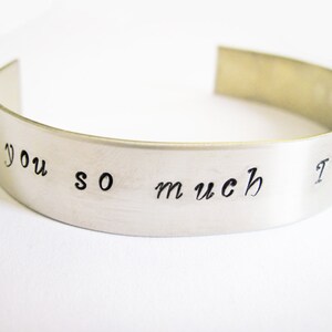 SALE - Personalized Cuff Bracelet - Aluminum Bracelet - Hand Stamped Cuff - Handstamped Bracelet - Personalized Bracelet - Mothers Day